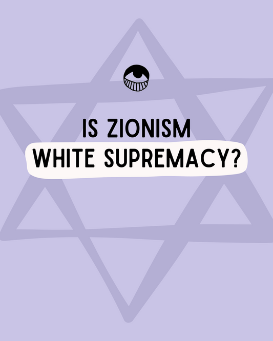 is Zionism white supremacy?