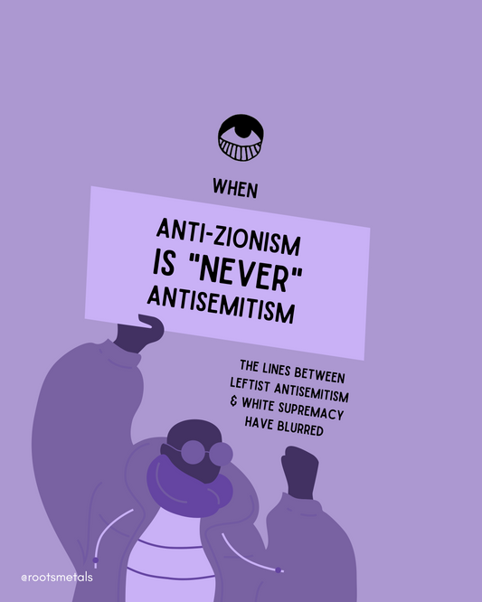 when anti-Zionism is "never" antisemitism