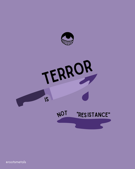 terror is not "resistance"