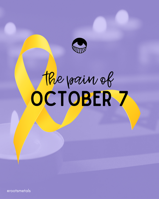 the pain of October 7