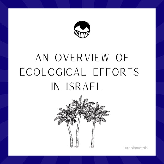 an overview of ecological efforts in Israel
