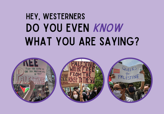 hey westerners, do you even know what you are saying?