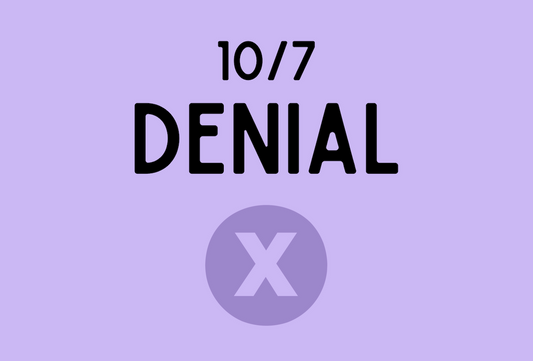 10/7 denial