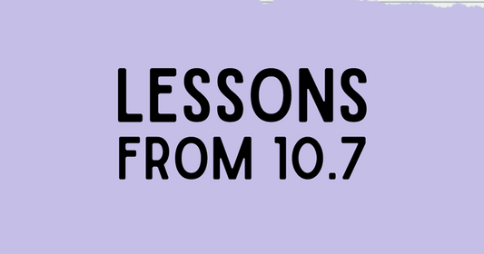 lessons from 10.7