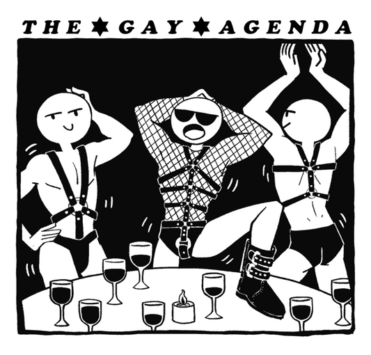 gay agenda stickers